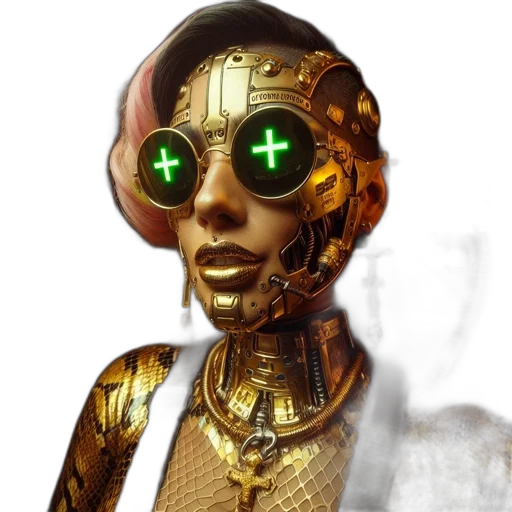robot, mask, staff, face transparent PNG cut-out