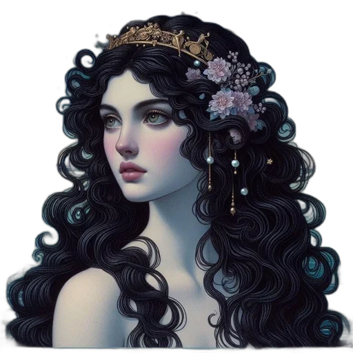 crown, jewelry, fantasy art, photorealistic transparent PNG cut-out