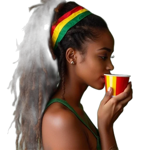hat, crown, photorealistic, reggae transparent PNG cut-out