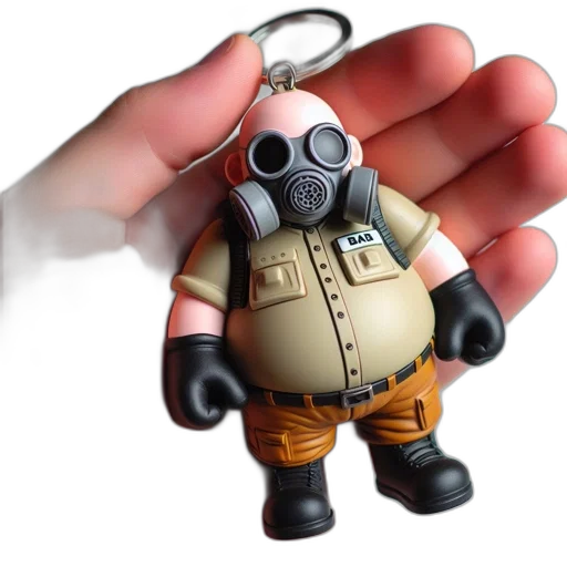 robot, mask, jacket, weapon transparent PNG cut-out