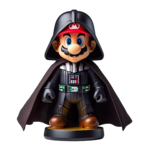 3d render, figurine, combines, upper transparent PNG cut-out