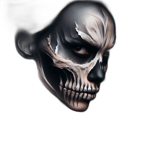 mask, face, weapon, creature transparent PNG cut-out