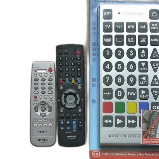3d render, collection, remote, controls transparent PNG cut-out