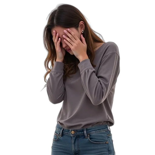 jacket, staff, face, hair transparent PNG cut-out