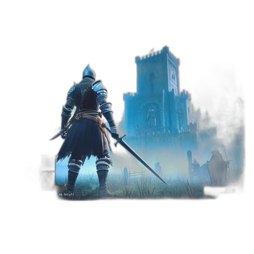 sword, weapon, concept art, fantasy art transparent PNG cut-out