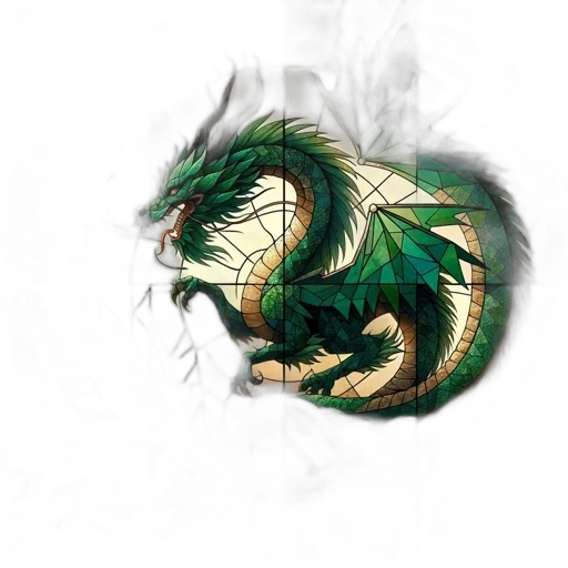 dragon, mask, staff, creature transparent PNG cut-out
