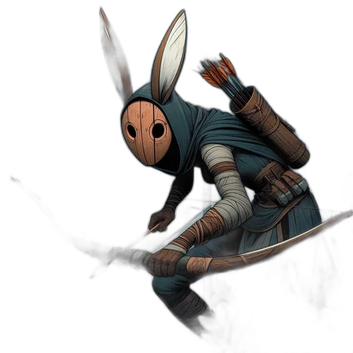 mask, weapon, staff, sword transparent PNG cut-out