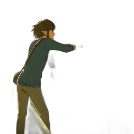 weapon, staff, sword, jacket transparent PNG cut-out