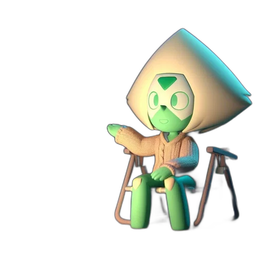 robot, furniture, staff, creature transparent PNG cut-out