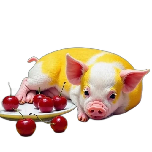 food, animal, creature, photorealistic transparent PNG cut-out