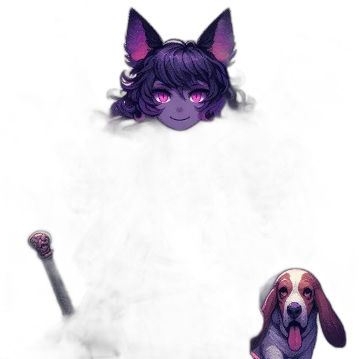 staff, creature, concept art, fantasy art transparent PNG cut-out