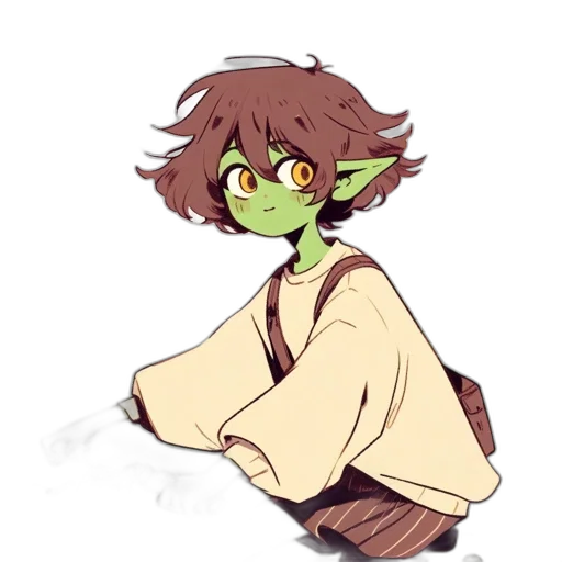 staff, creature, jacket, dragon transparent PNG cut-out