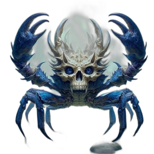 creature, crown, mask, weapon transparent PNG cut-out