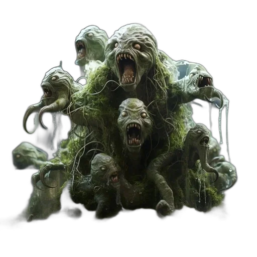 creature, mask, face, concept art transparent PNG cut-out