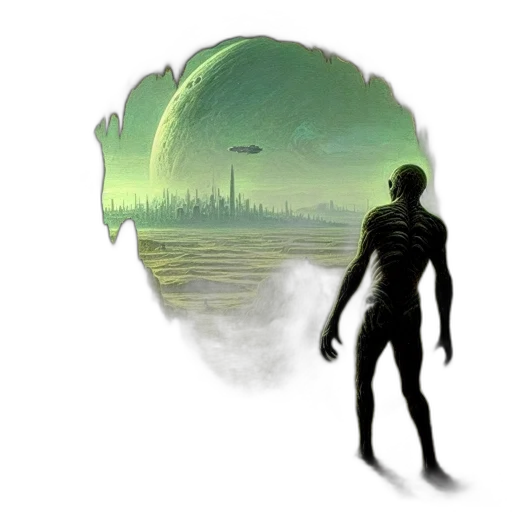 creature, concept art, fantasy art, comic book art transparent PNG cut-out