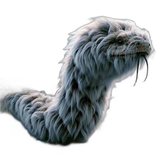 animal, creature, hair, dragon transparent PNG cut-out