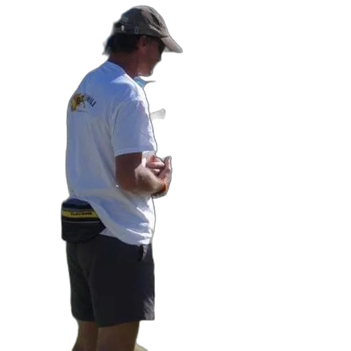 staff, hat, jacket, man transparent PNG cut-out
