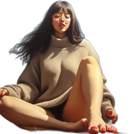 dress, shoes, jacket, photorealistic transparent PNG cut-out