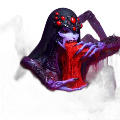 creature, mask, face, staff transparent PNG cut-out