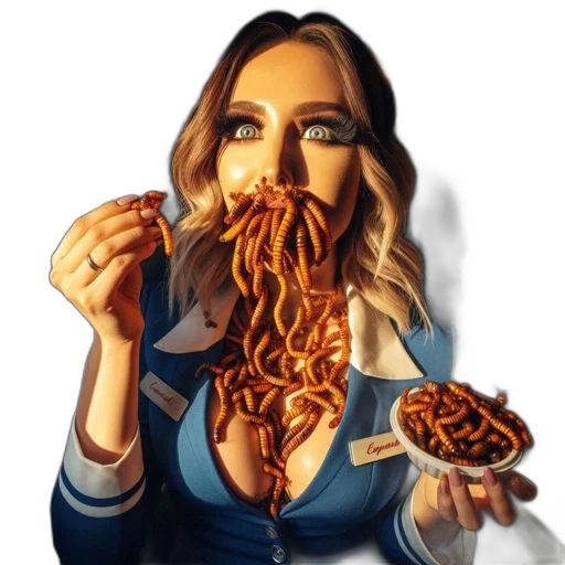 food, dress, hair, animal transparent PNG cut-out