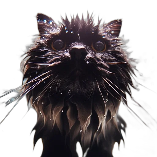 animal, creature, hair, dragon transparent PNG cut-out