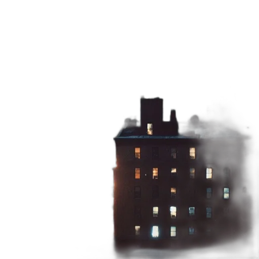 building, robot, umbrella, mask transparent PNG cut-out