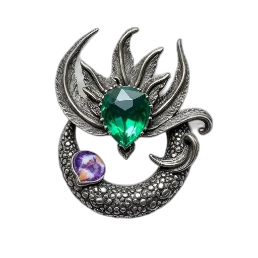 jewelry, dragon, crown, fantasy art transparent PNG cut-out