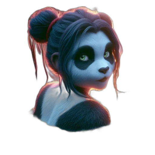 mask, creature, staff, face transparent PNG cut-out