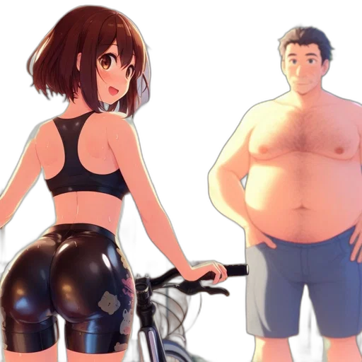 concept art, 3d render, anime, photorealistic transparent PNG cut-out