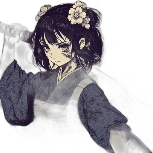 staff, weapon, flower, sword transparent PNG cut-out