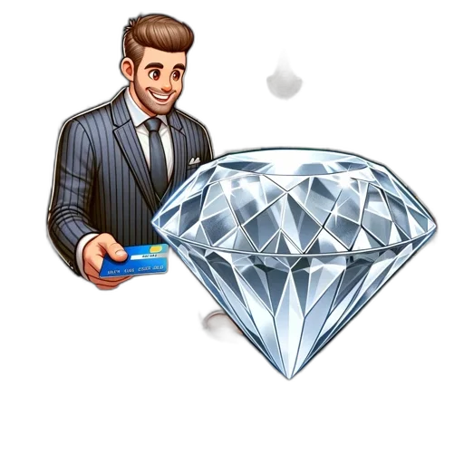 jewelry, 3d render, concept art, man transparent PNG cut-out