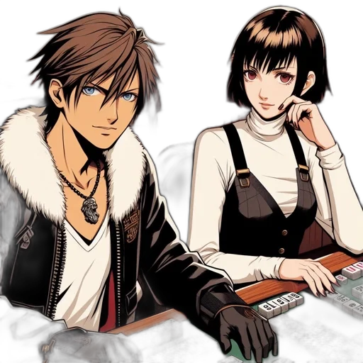 jacket, concept art, comic book art, anime transparent PNG cut-out