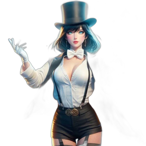 hat, staff, concept art, fantasy art transparent PNG cut-out