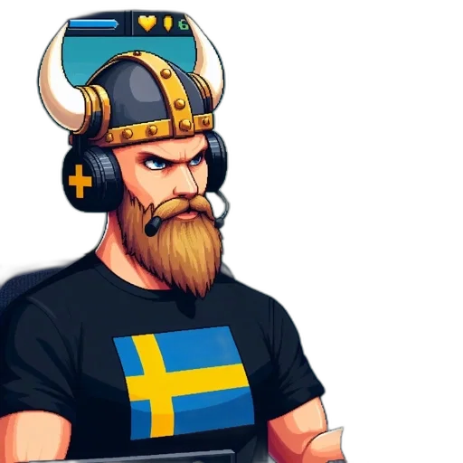 staff, hat, face, pixel art transparent PNG cut-out