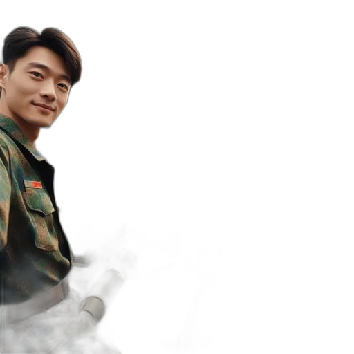 jacket, staff, photorealistic, concept art transparent PNG cut-out