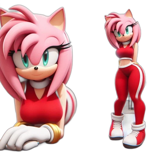 3d render, concept art, anime, pixel art transparent PNG cut-out