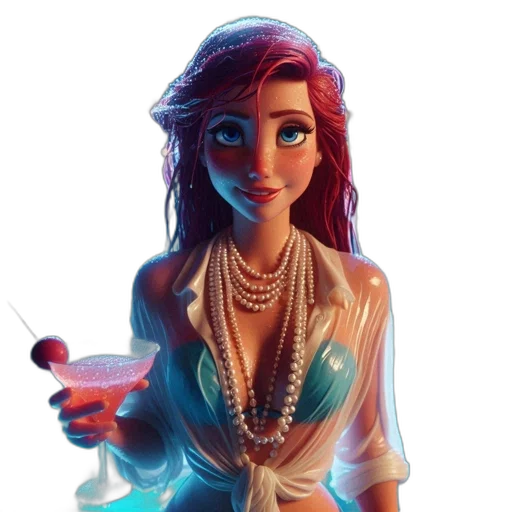 jewelry, dress, staff, fantasy art transparent PNG cut-out
