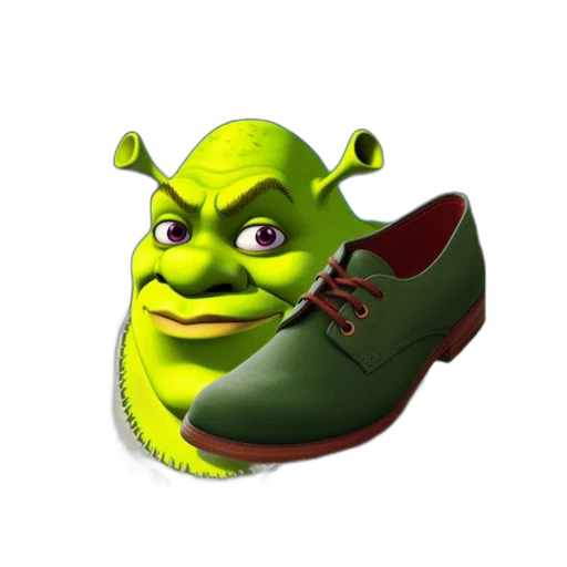 shoes, creature, face, mask transparent PNG cut-out