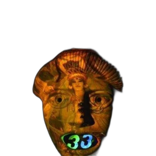 mask, face, staff, creature transparent PNG cut-out