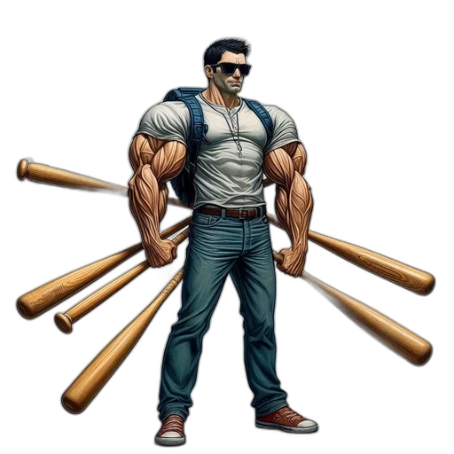 weapon, staff, comic book art, concept art transparent PNG cut-out