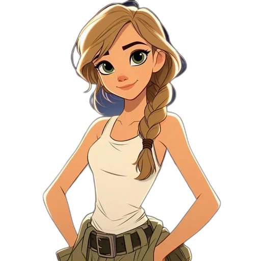 staff, cartoon, concept art, pixel art transparent PNG cut-out