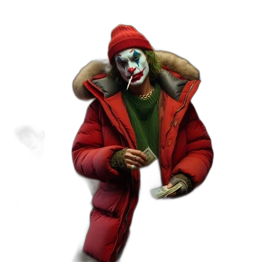 jacket, mask, creature, face transparent PNG cut-out