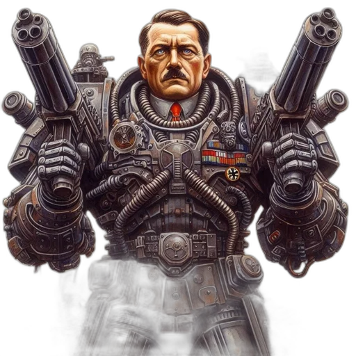 weapon, robot, face, staff transparent PNG cut-out