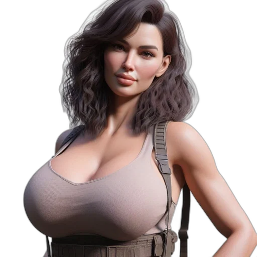 dress, face, jacket, photorealistic transparent PNG cut-out