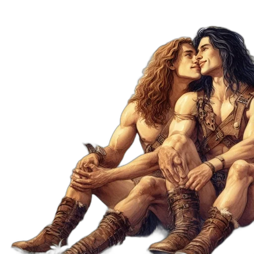 fantasy art, concept art, photorealistic, comic book art transparent PNG cut-out