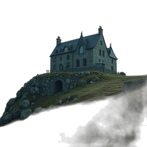 building, dragon, concept art, 3d render transparent PNG cut-out