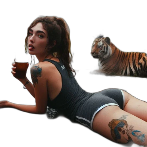 animal, creature, concept art, photorealistic transparent PNG cut-out