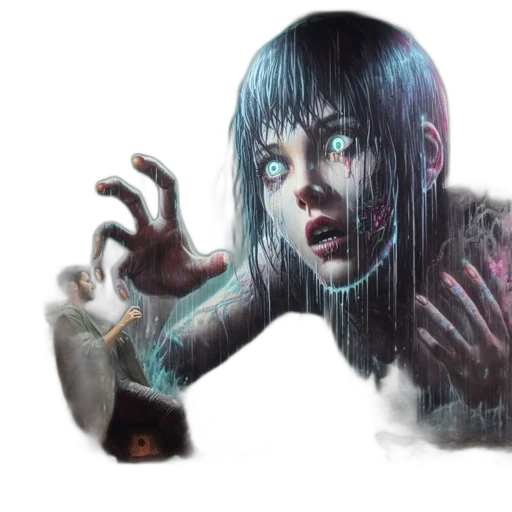 creature, robot, concept art, fantasy art transparent PNG cut-out