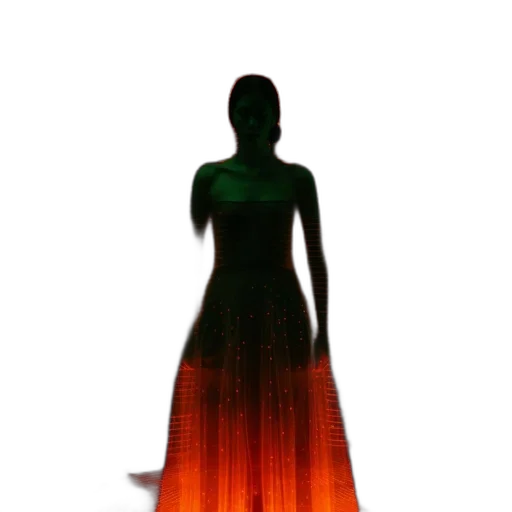 dress, jewelry, robot, creature transparent PNG cut-out