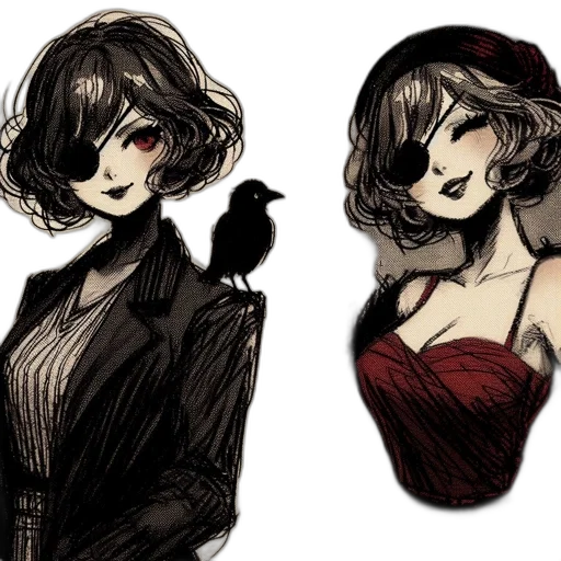 mask, dress, hat, concept art transparent PNG cut-out